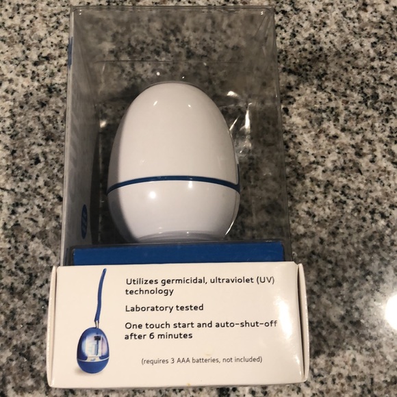 NWT ZAPI Toothbrush Sanitizer Using UV Light - Picture 12 of 13
